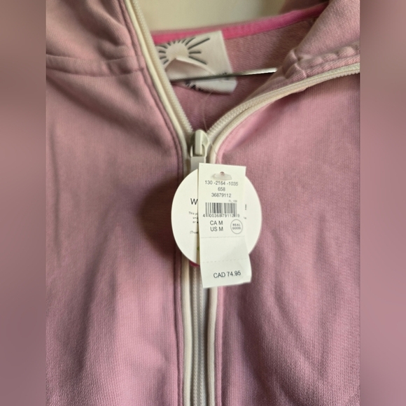 NWT! Offline by Aerie, Colorblock 1/4 Zip Hooded Sweatshirt Pullover, Size Med - Picture 8 of 8